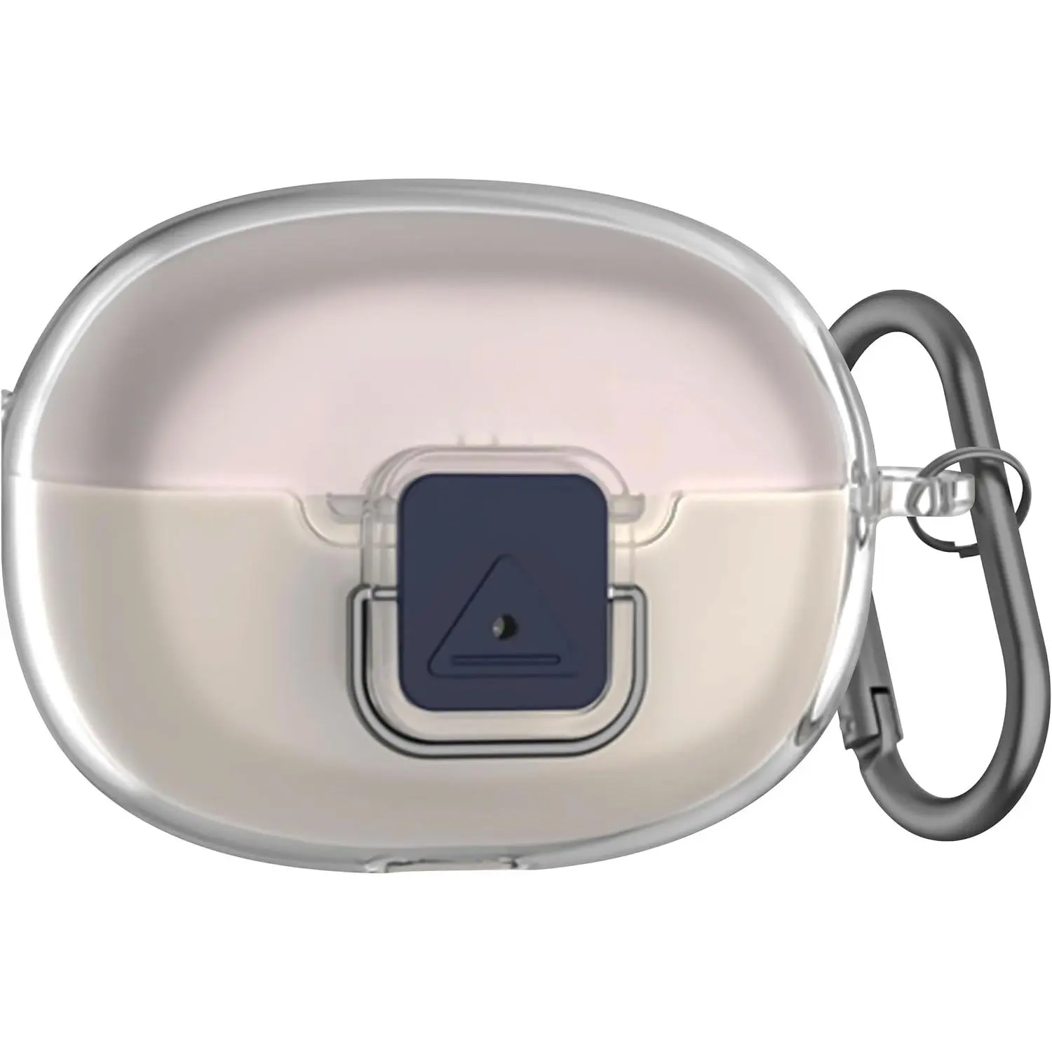 Case for Open Dots ONE, Soft Flexible Scratch Resistant Protective Cover with Carabiner (Clear)