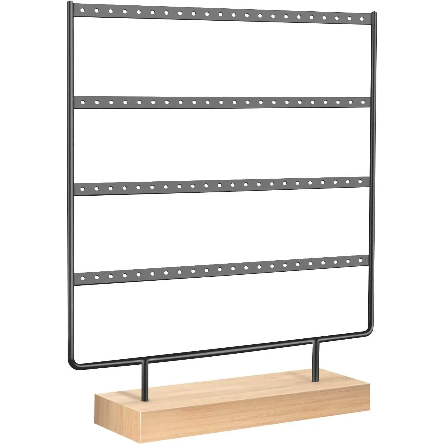 Earring Holder Stand, Earring Organizer Display Holder Stand for  Earrings(88 Holes & 4 Layers)