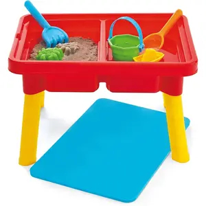 Toddler Sensory Table with Lid, Sensory Bin, Mega Block Compatible, Indoor Outdoor Use, Red, 17x12.5x11 inchesfidget toys