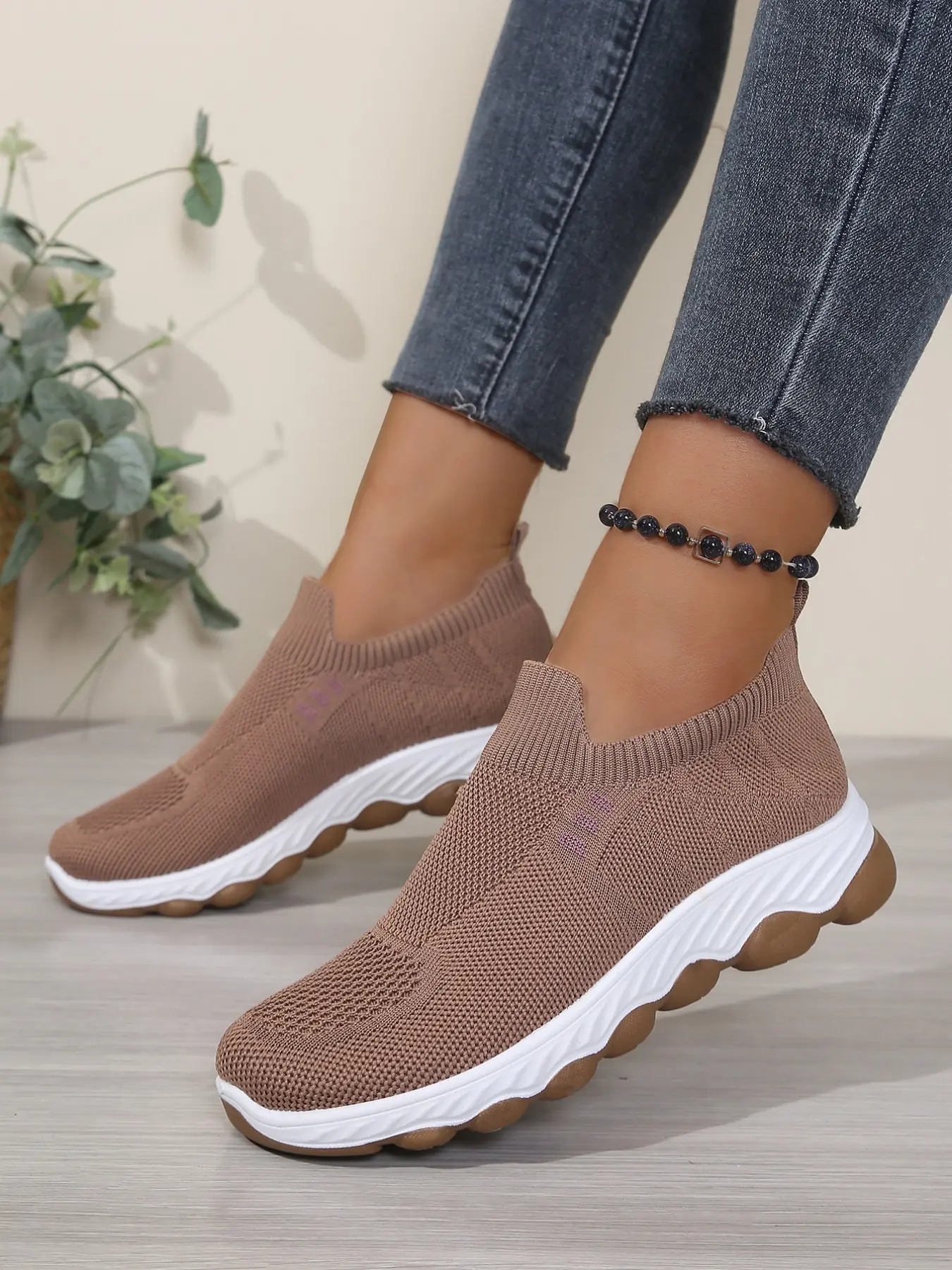 Women's Walking Sports Shoes, Fashion Running Shoes, Gym Training Athletic Casual Shoes, Lightweight Breathable, Suitable for Shopping
