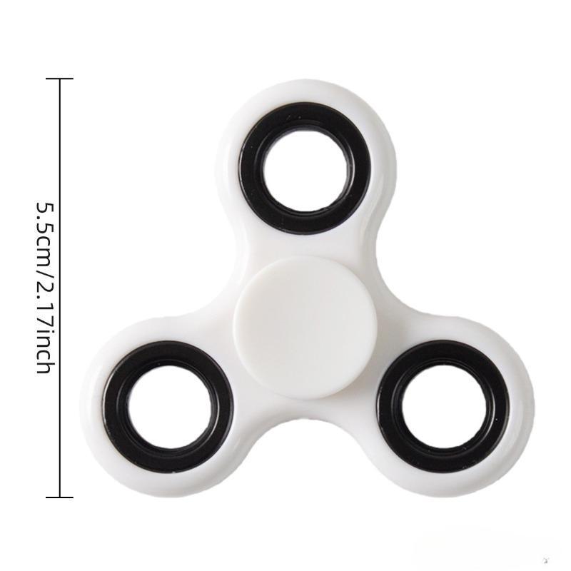 Random Color Fidget Spinner Toy, Creative Stress Relief Toy for Adults & Kids, Ideal Birthday Gift for Home & Office Use