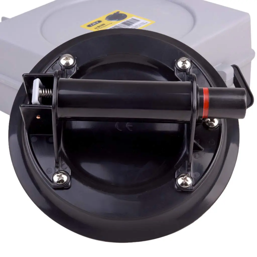 8" Glass Suction Cups for Granite & Glass Lifting, Vacuum Suction Glass Lifter with Handle, 240lbs Load Capacity W/Free Case