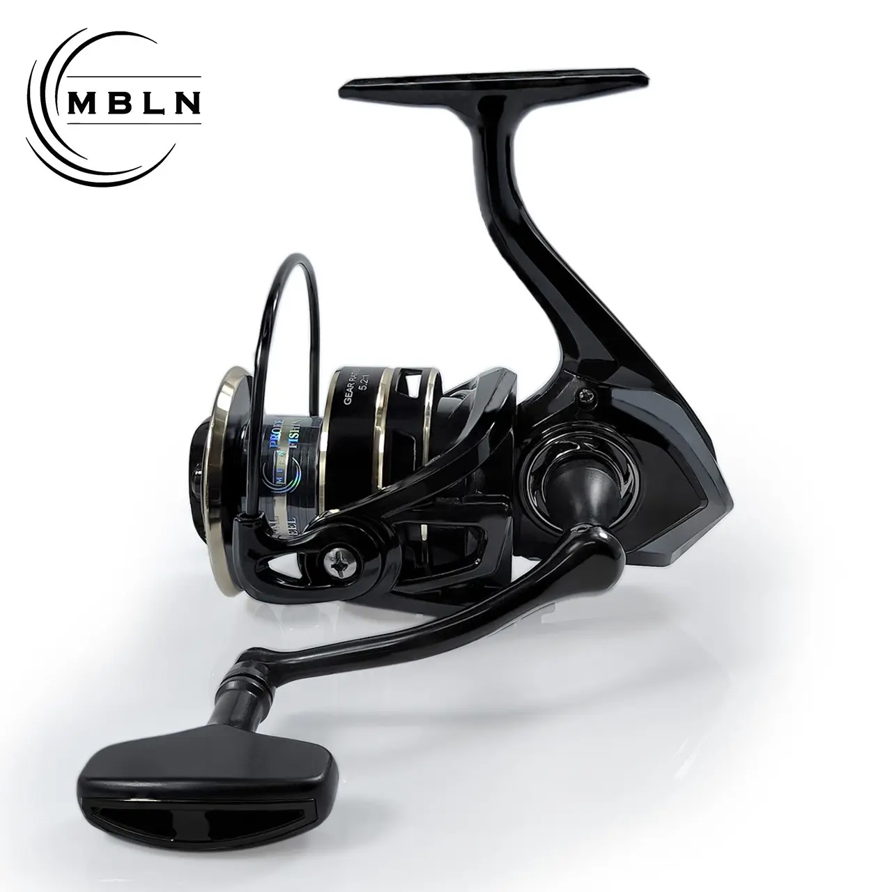 Mbln 2000-7000 Fishing Reel, Aluminum Alloy Spool, Spinner Reel for Lure Fishing, Durable and Lightweight Design, Ideal for Anglers