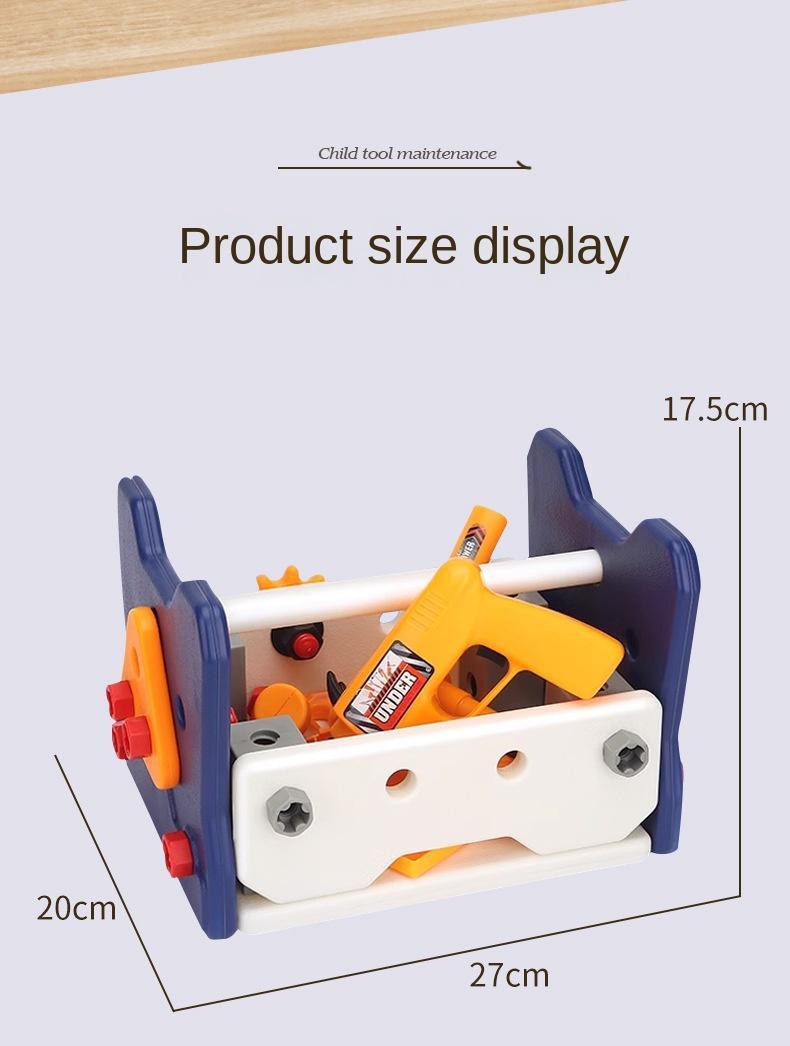 Kids Tool Set - Toddler Tool Kit with Drill, Includes Construction Toys for Boys & Girls Ages 3-6, Ideal for Christmas and Birthday Gifts