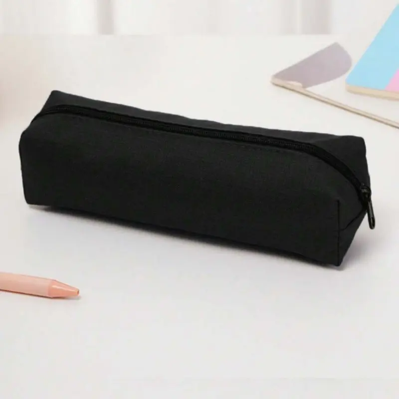/ Large Capacity Oxford Pencil Case and Cosmetic Organizer Bag, Multi-Purpose Zipper Bag for Students, Cosmetics, Travel Essentials, Office Supplies