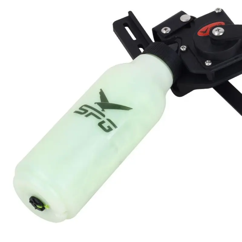 Bow Fishing Line Reel, Universal Compound Bow Fish Launcher, Large Capacity Line Bottle, Smooth Hand Crank, Durable Outdoor Gear