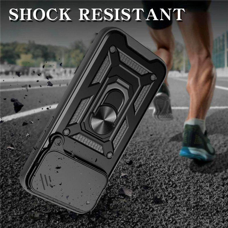 360 Degree Rotating Stand 2-in-1 Shockproof Phone Case for iPhone 17Pro Max/16/15/14/13/12/11 ProMax/Plus/Air New Lens Slider, High Quality Craftsmanship, Hard Case for Men and Women/jubal phone case heather and dave 2 brooke and jubal phone cases 2 lora