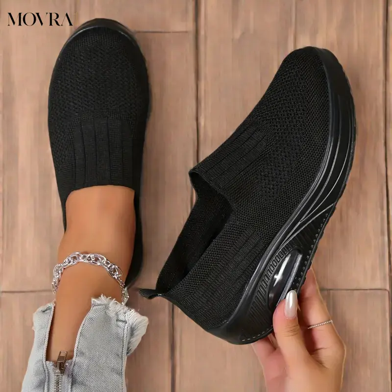 MOVRA1 Ladies' Outdoor Walking Shoes, City Running Shoes, Camping Shoes, Fashionable Office Work Shoes, Suitable Nurses And Long-term Standing Ladies' Shoes