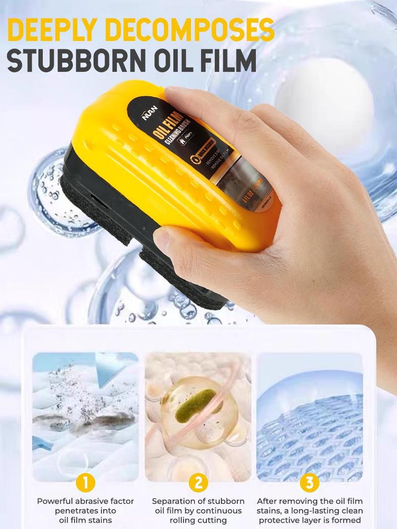 NUAN High-Performance Car Glass Oil Film Remover - Black Friday Sale All-Car Compatible Anti-Fog-nuan