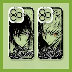 Anime Code Geass Lelouch  C.C. Phone Casing For iPhone 17 16 15 14 13 12 11 - Personalized Aesthetic Design Shockproof Phone Case: Your Perfect Blend of Style and Safety!