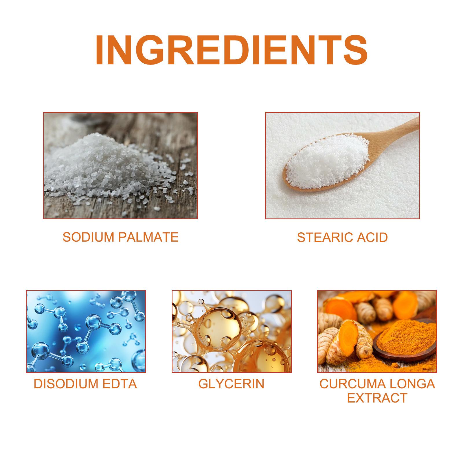 WEST MONTH Turmeric Face Wash Soap, Gentle and Refreshing Facial Care, Even Skin Tone, Smooth Face Cleansing Soap