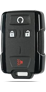 Key Fob Shell Case Replacement Fits for Cadillac Escalade ESV 2015 2016 2017 2018 2019 2020 Keyless Entry Remote Control 6 Button Pad Cover Key Fob Shell Case Replacement Fits for Cadillac Escalade ESV 2015 2016 2017 2018 2019 2020 Keyless Entry Remote Control 6 Button Pad Cover