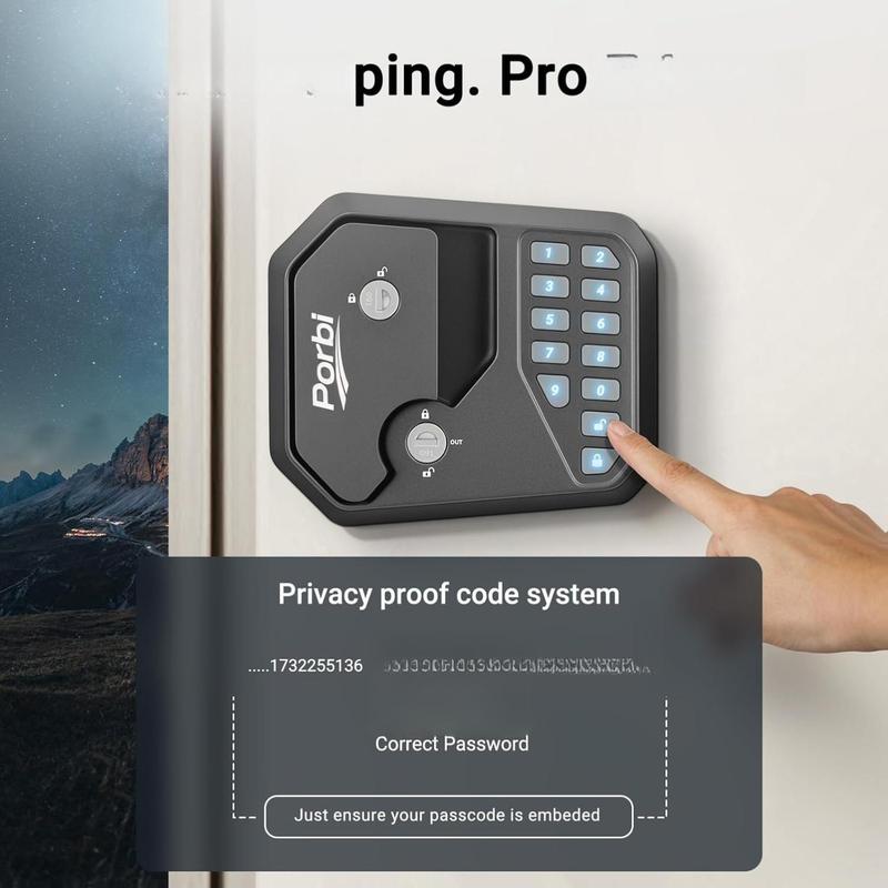 Full Metal RV Keyless Entry Door Lock with Password & Remote, Anti-Peeping & Backlit Keypad, Durable and Secure Camper Latch Replacement for RV Travel Trailer, Patented Security Structure