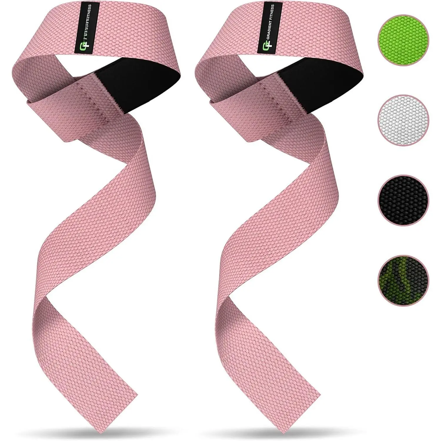 Durable Synthetic Lifting Straps - Unisex Wrist Straps for Weightlifting, Deadlift, Gym Lifting Grips, Available in Multiple Colors