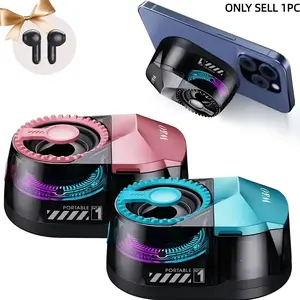 W&o Three-In-One Wireless Bluetooth-compatible Speaker, Includes Earbuds and Universal Stand, Surround Sound, Portable Desktop Gift, Home Outdoor Travel Use