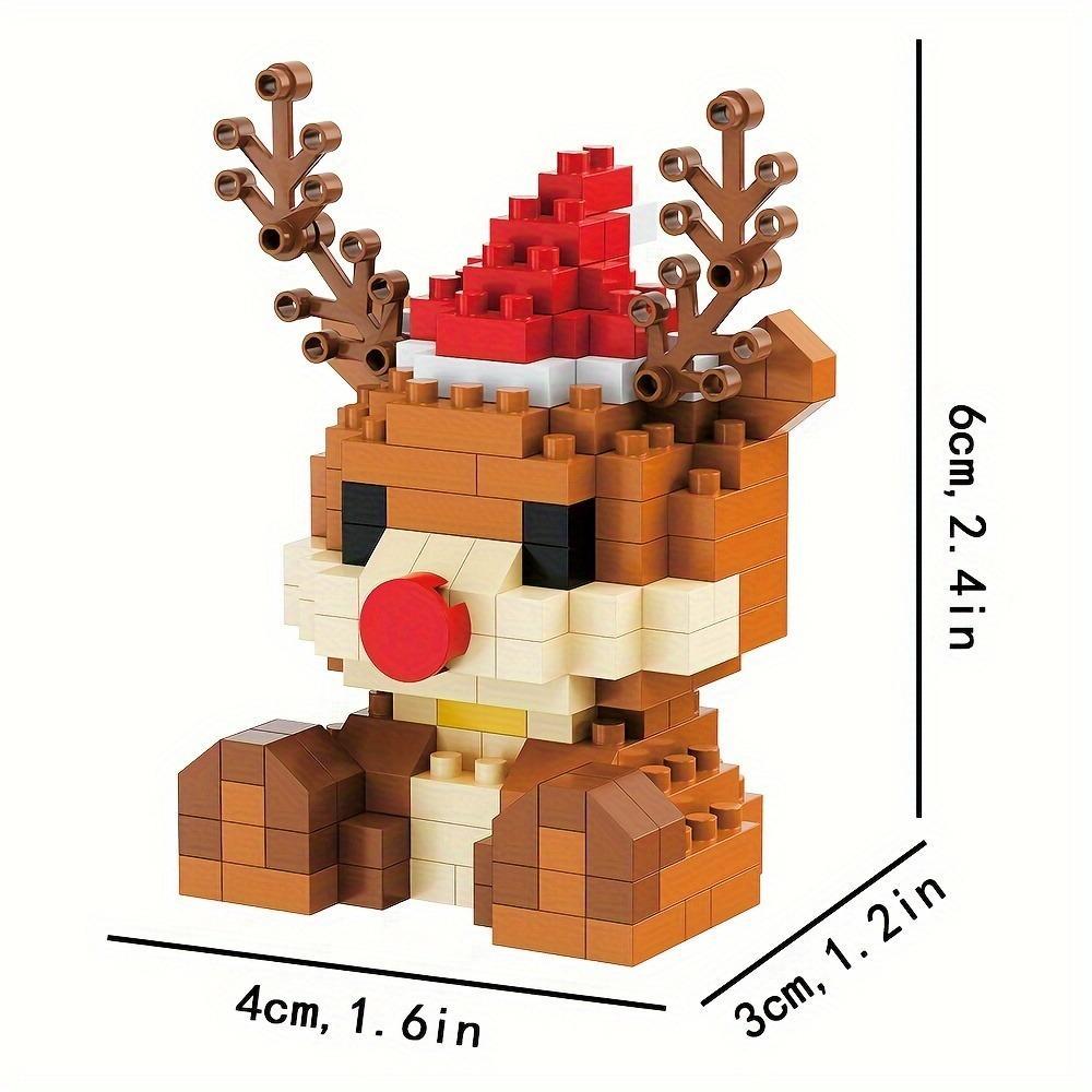 Micro-particle, Santa Claus & Reindeer Snowman Design, DIY Creative Building Blocks Model Toy & Desktop Decoration for Home & Office #GLOBAL PICKS Micro-particle, Santa Claus & Reindeer Snowman Design, DIY Creative Building Blocks Model Toy & Desktop Decoration for Home & Office #GLOBAL PICKS