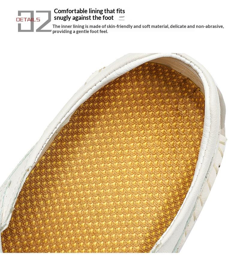 Handmade Woven Sandals for Women 2026 New Casual Sport Sandals Summer Outdoor Comfort Breathable Flat Shoes