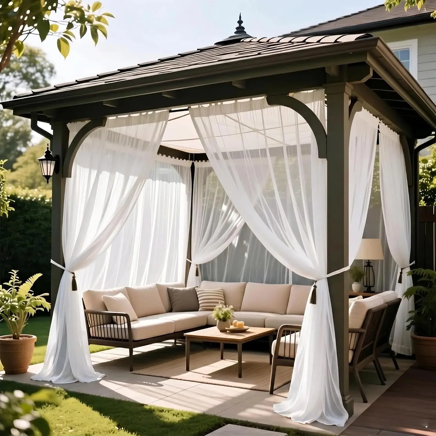 Netting for Porch///, 60x96in, 2pack, Sheer Tulle Curtains Mesh Net, Decoration Netting for Wedding Arch Draping&Ceiling Drapes, White