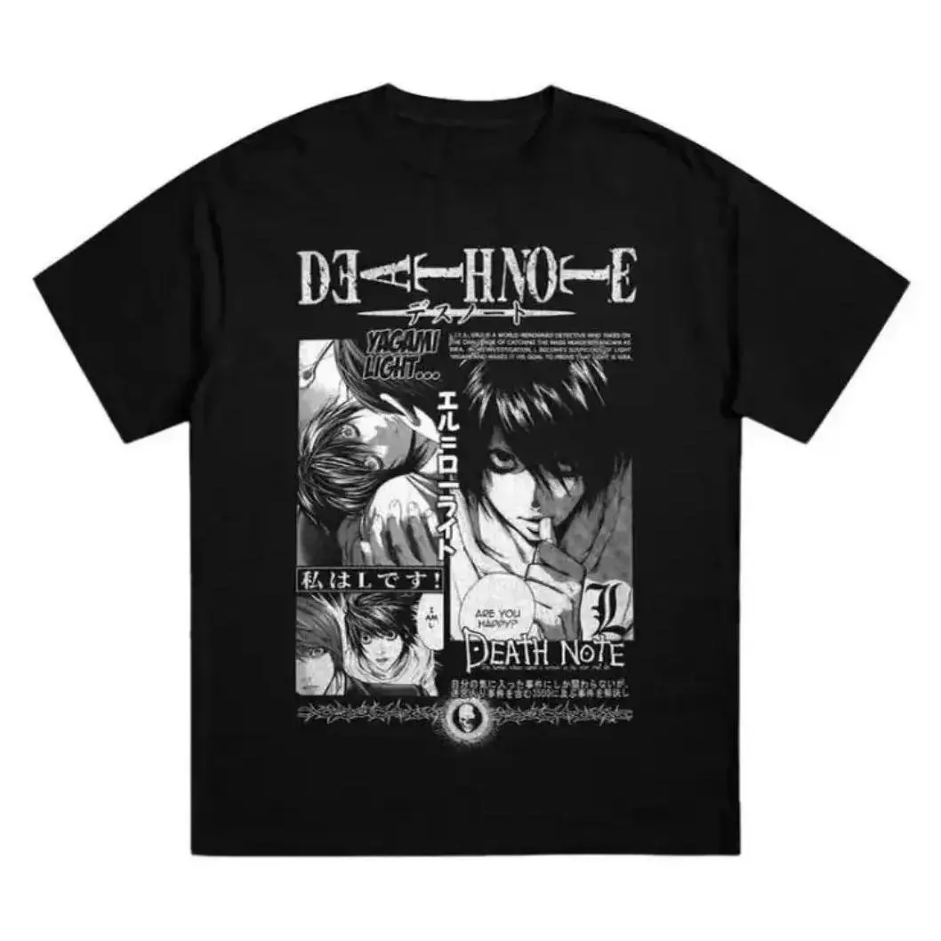 [100% Cotton] Summer Tee Summer Tee Anime Vintage Graphic Tee, Shinigami Eyes Tee, Death Note Shirt, Manga Anime Shirt, Unisex T-Shirt, Anime Clothing Top Menswear Womenswear Streetwear th of july tshirt women fashion deals