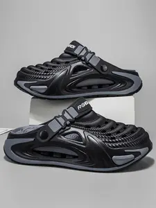 Men's Summer Eva Sandals, Thick Sole Height Boost, Anti-Slip Durable, Adjustable Strap, Breathable Quick-Dry, Outdoor Shoes