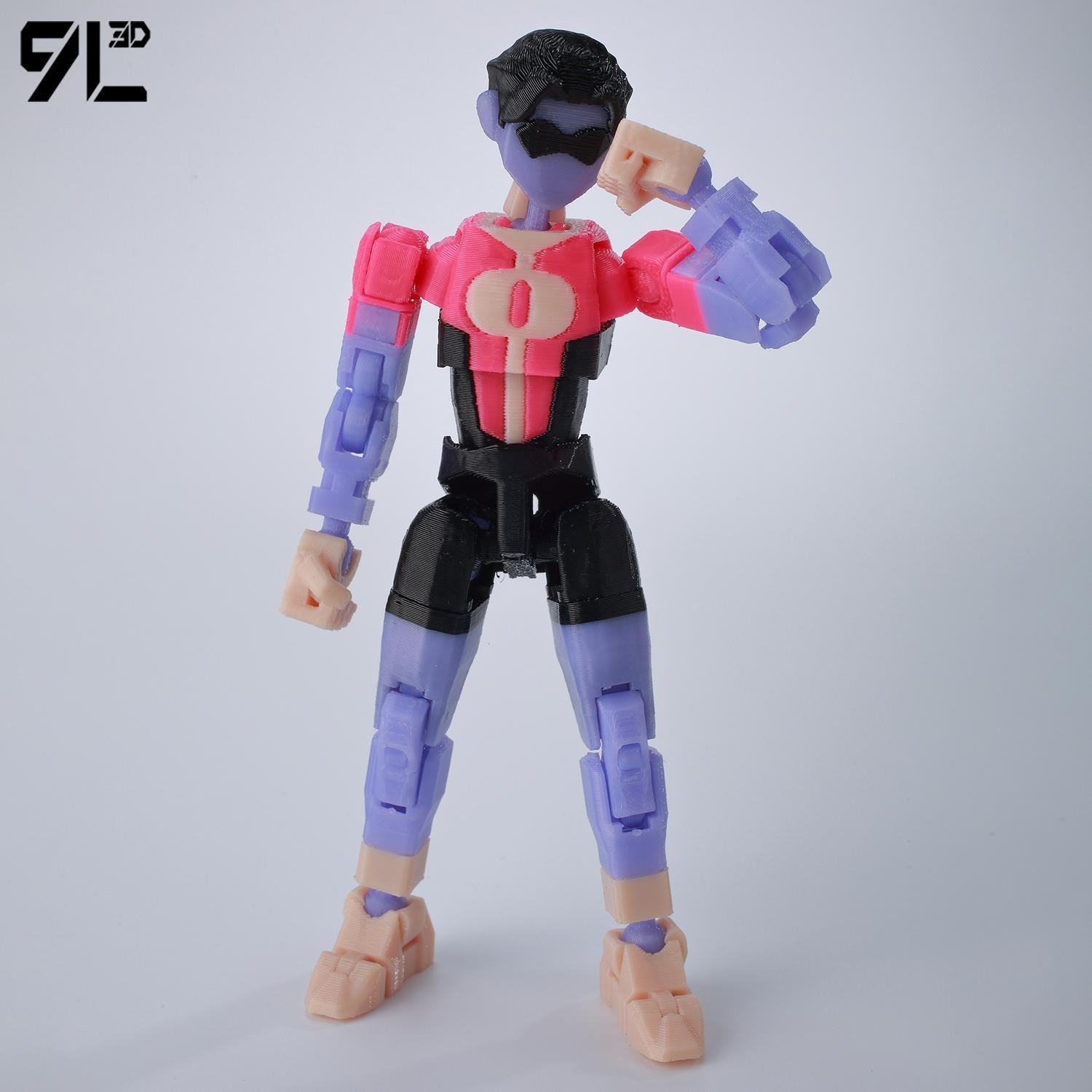 ​9L3D Dummy13 Invincible Boy Hero Oliver Figure Lucky13 3D Printed T13 Stress Relief Collectible Action Figure Titan13​