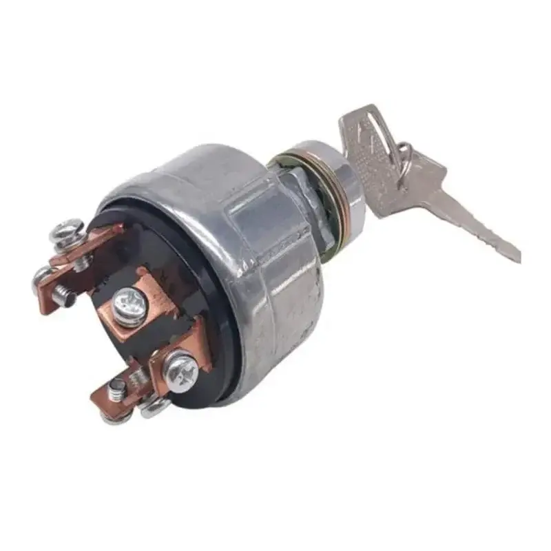 FridayParts Start/Stop Ignition Switch with Key, Multiple Codes 1991036C1, 1991035C1, 1271716C1 for CASE Tractor 234, 244, 254, 1120, 1130, 1140