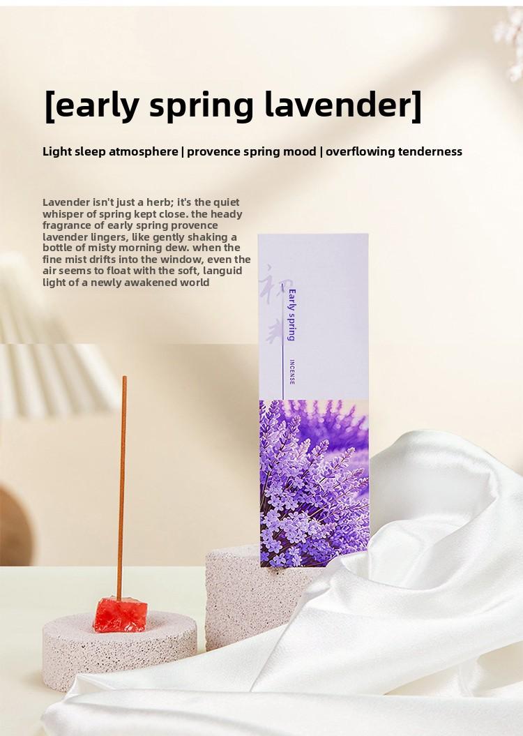 Gardenia Incense for Home Use in Bedroom Long Lasting Fragrance Natural Osmanthus Sandalwood Agarwood Rose Lavender Scent aromatherapy