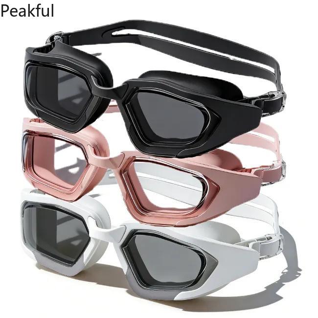 Swim Goggles & Cap Set – HD Anti-Fog, UV-Protected, Waterproof, Perfect for Swimming, Pool & Sports, Comfortable Fit for Clear Vision, Ideal for Competitive and Casual Swimmers