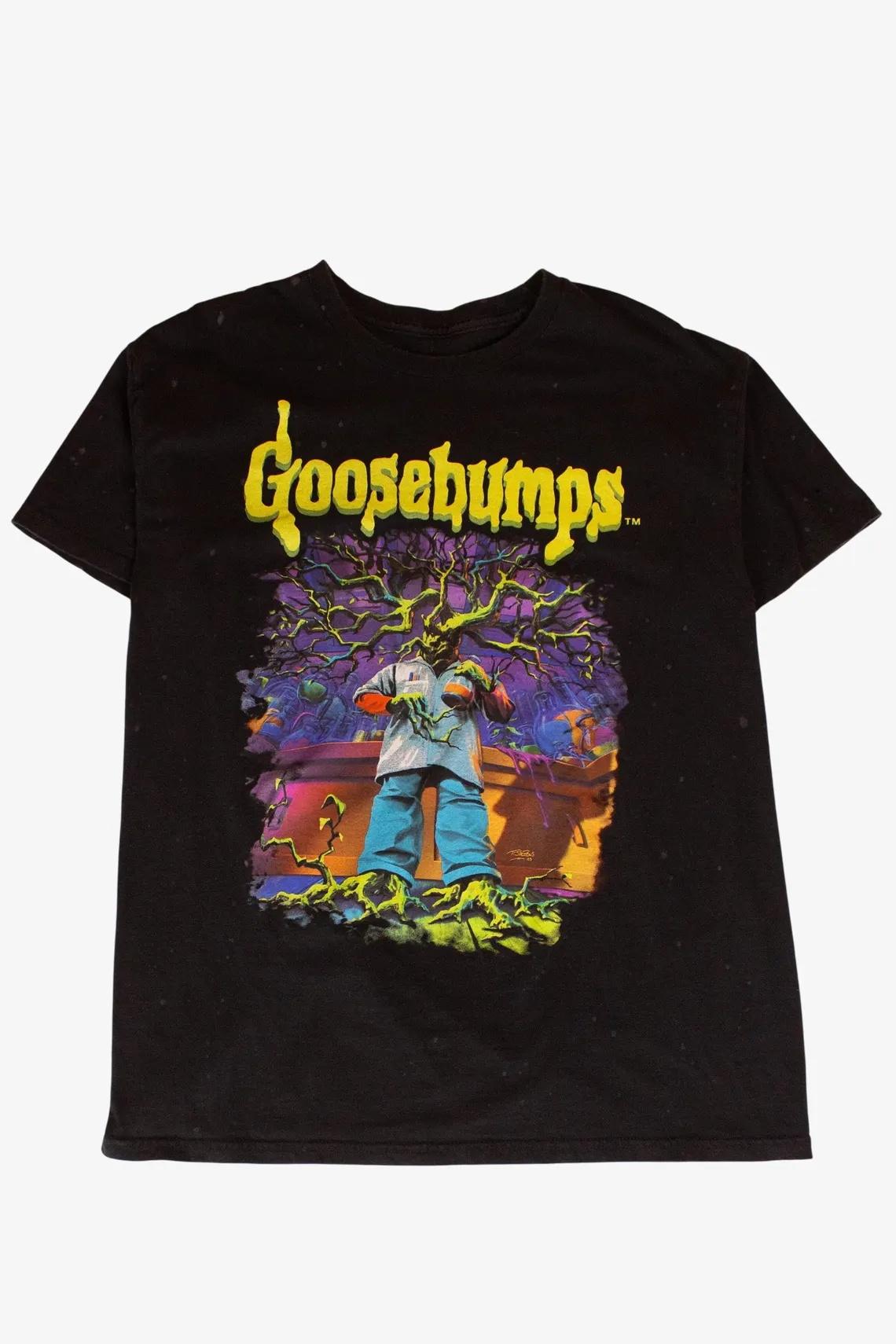 Goosebumps Stay Out Of The Basement T-Shirt (2000s)