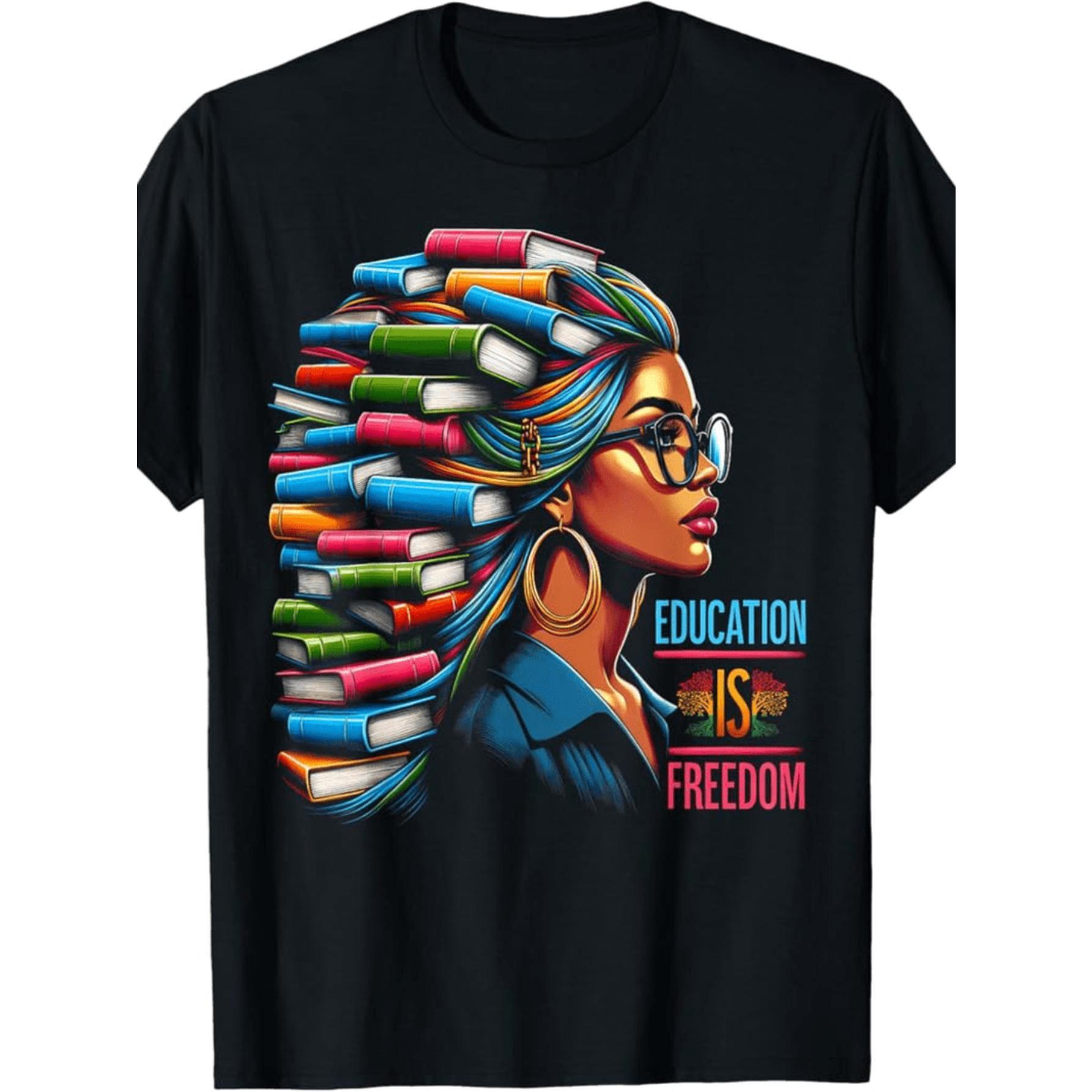 Made in the USA U.S.A., 180 grams of education is free, black teacher books, black history month t-shirt Made in the USA U.S.A., 180 grams of education is free, black teacher books, black history month t-shirt