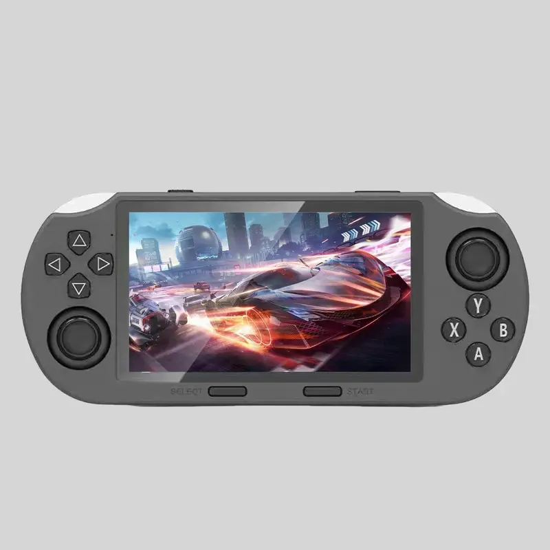 LASTEND SF3000 Portable Retro Handheld Video Game Console - 4.5" IPS Display, 3000mAh Rechargeable Battery, 16GB TF Card Compact Device, Cool Gadgets for Gamers, Gifts for Boyfriends & Adults, Back to School Item