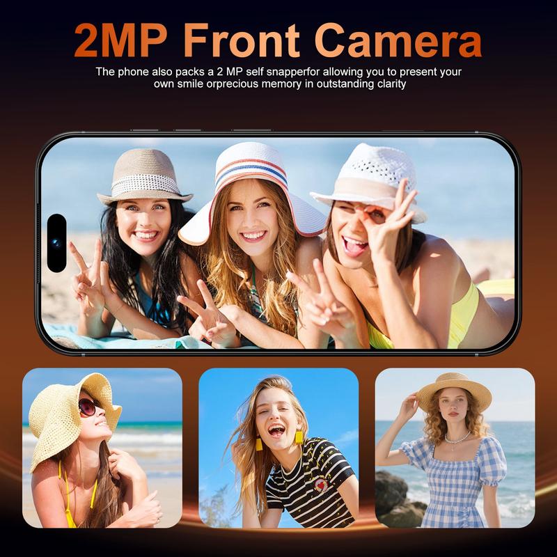 Affordable Unlockable Smartphone, 6.6 Inch Screen, 4GB RAM 64GB ROM, Supports 256GB Expansion, 4g Lte Network, Dual Sim, 4000mah Battery