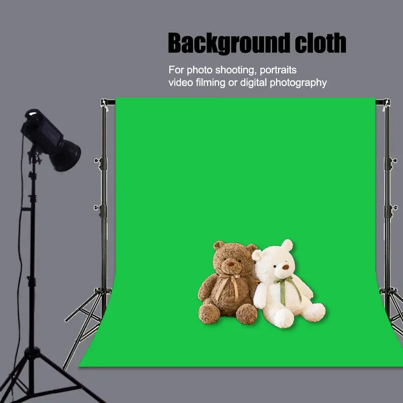 Thickened live broadcast background cloth, professional film and television studio special effects cutout, P image green screen shooting, monochrome background cloth live broadcast, photography, photography, Photography Studio Backdrop