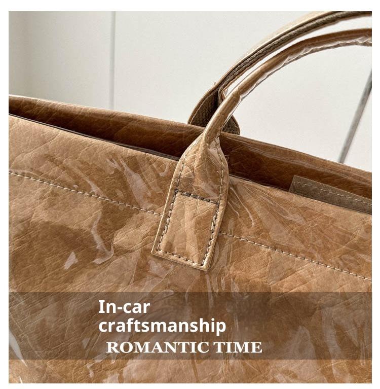 Christmas Gift Tote Bag Large Capacity Handbag for Women Casual Trendy Versatile High-quality Daily Commuting Bag Fashionable Shopping SpringStatements