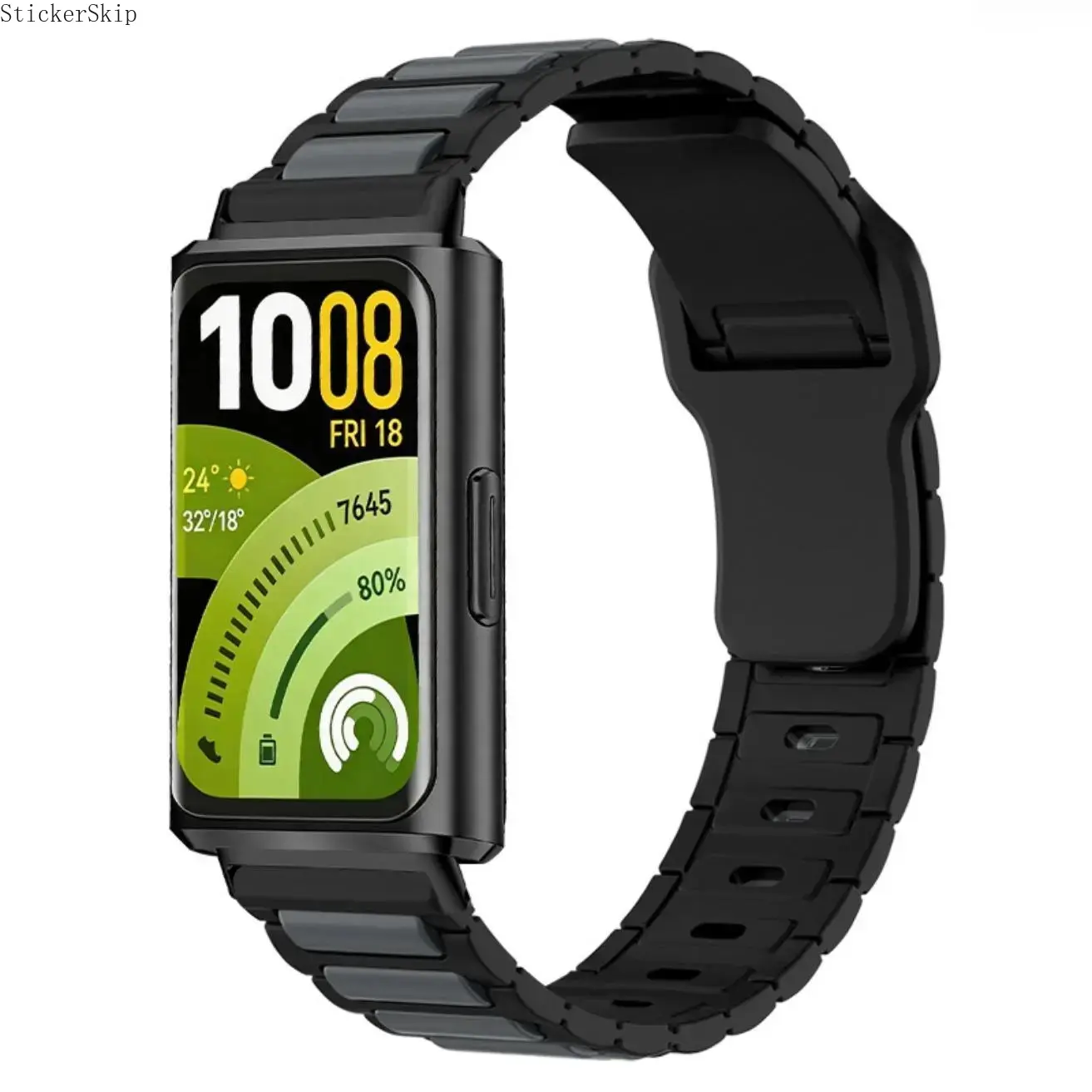 2026 New H-Pattern Textured Silicone Watch Band, Soft Sweatproof Adjustable Sports Strap for Huawei Band 11 & 11 Pro, Breathable Non-Slip Durable Wristband, Ideal for Running, Gym Fitness Training & Daily Workout
