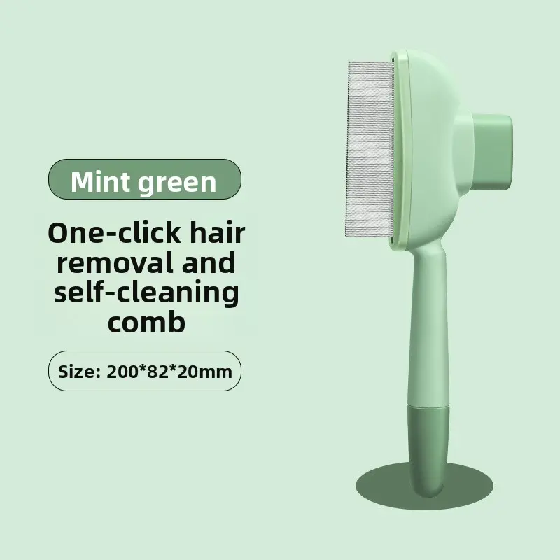 Flat-toothed comb (green)