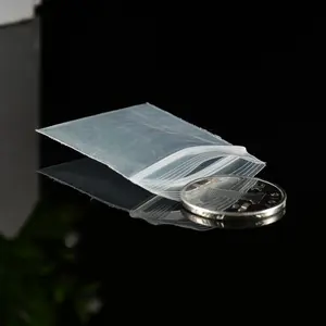200 Transparent Pe Sealed Bags, Self-Seal Pouches, Ring Earring Plastic Packaging, 5x3.5cm, Ideal for Jewelry Storage