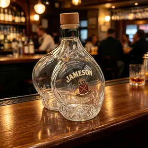 Funny Boot Shape Whisky Decanter, Unique Novelty Playful Alcohol Bottle for Bar & Home Decoration, Perfect Funny Gift for Whisky Enthusiasts