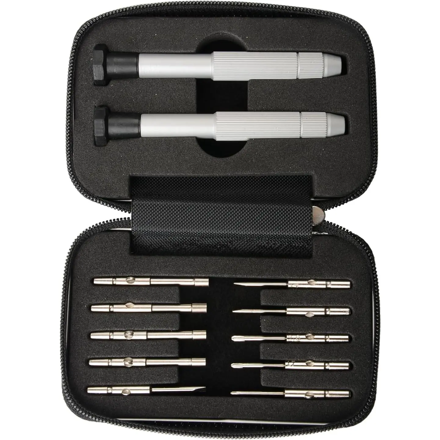 Screwdrivers Kit Repair Tool for Eyeglass/Glasses/Watch/Cellphone/Clock 12-Pieces Eyeglass Repair Tools Kit Precision Mini  Set (Travel Pocket)