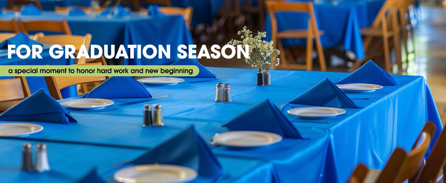 Plastic tablecloth, 54 x 108inch disposable tablecloth, suitable for parties, picnics and weddings, rectangular, white