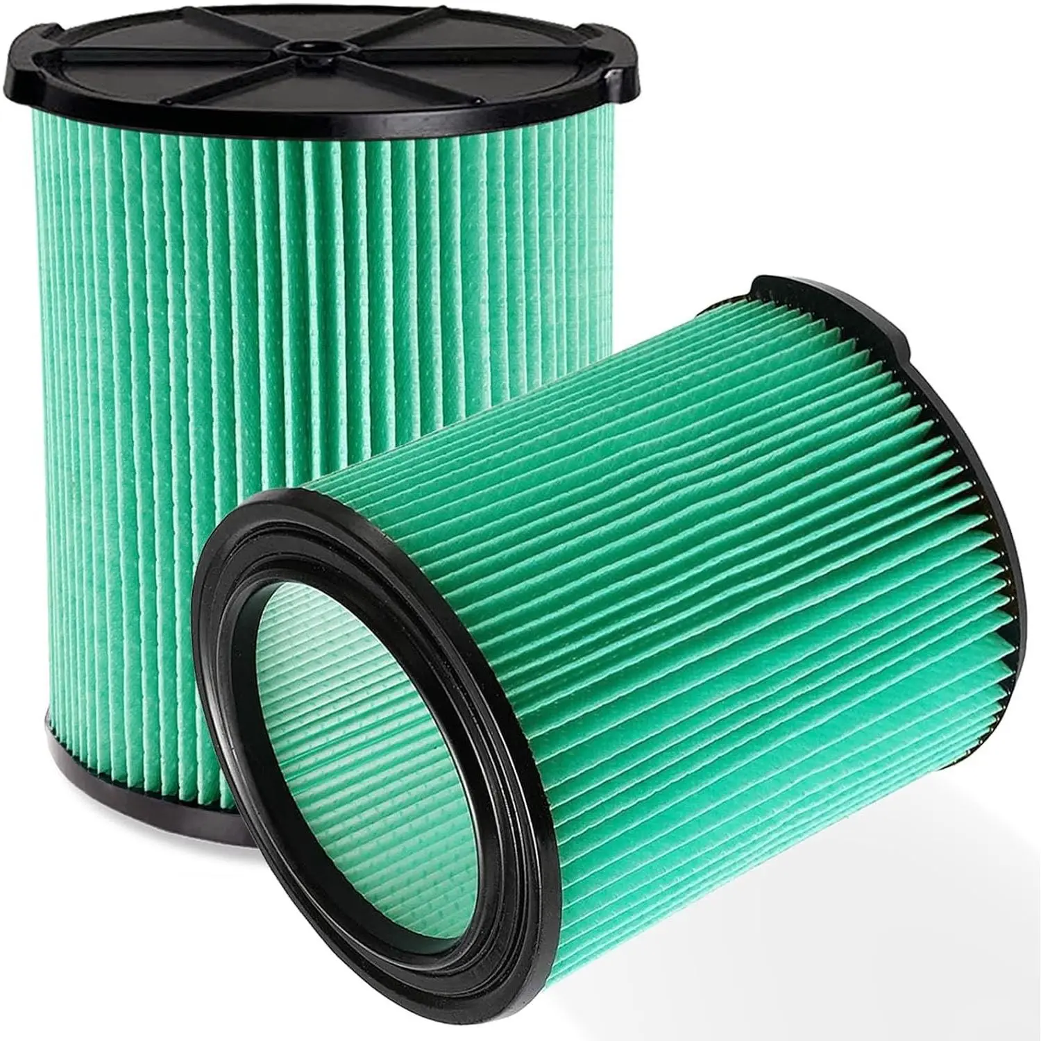 2 Pack VF6000 Filter for Ridgid 5-20 Gallon Wet Dry Vacuums WD5500 WD0671 WD6425 WD7000 WD1280 WD1851 WD1680 WD1956 RV2400A 1400RV RV2600B