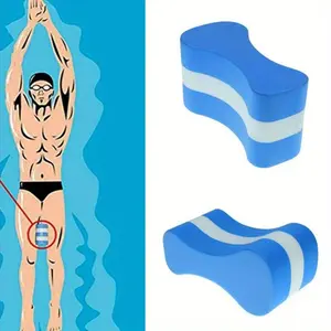 1pc Swimmer Training Aid EVA Swimming Leg Clamp Board to Improve Upper Body Strength Swimming Float Board