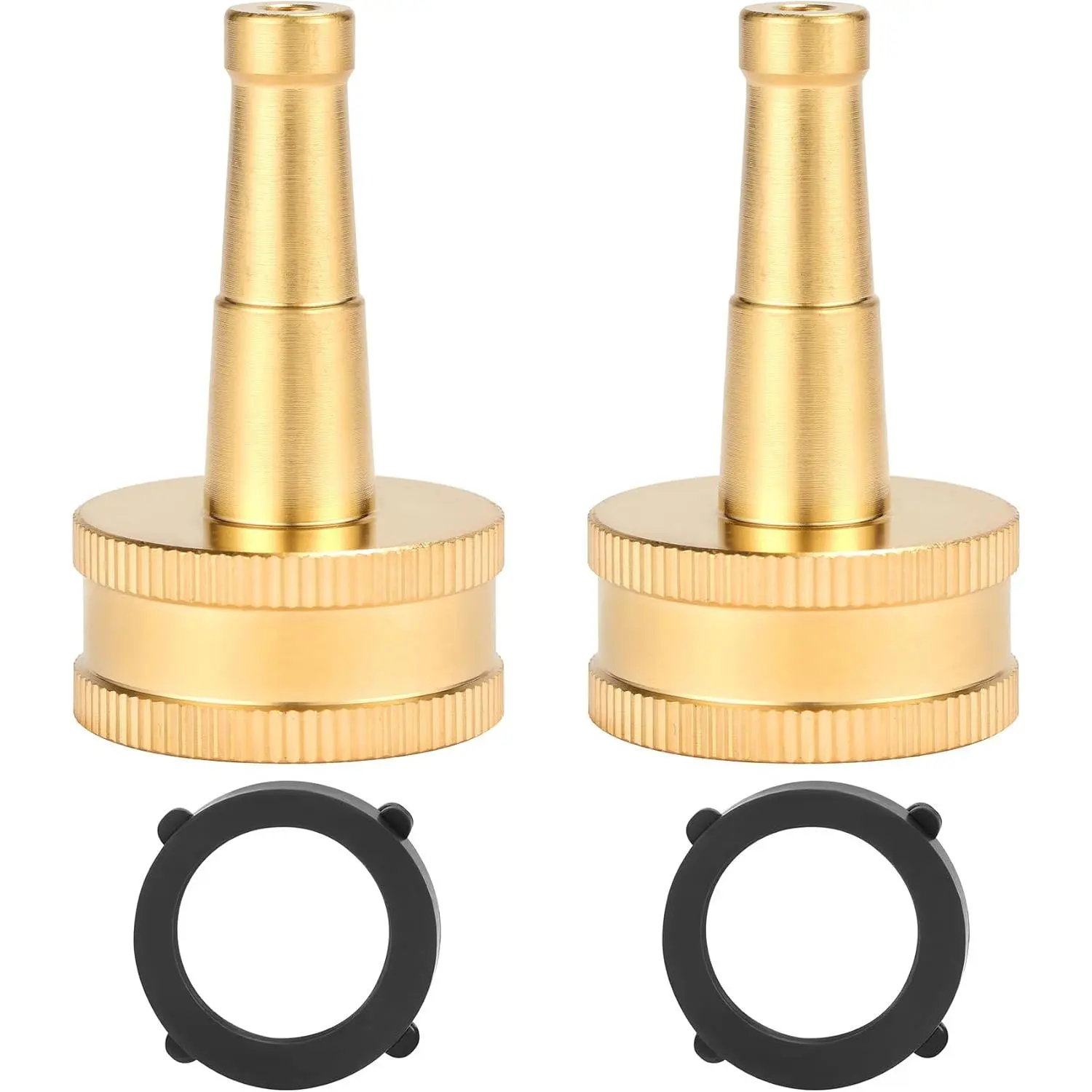 2 Pack Sweeper Nozzle for Garden Hose, 2" Hose jet nozzle | with 3/4-Inch Hose Thread Inlet