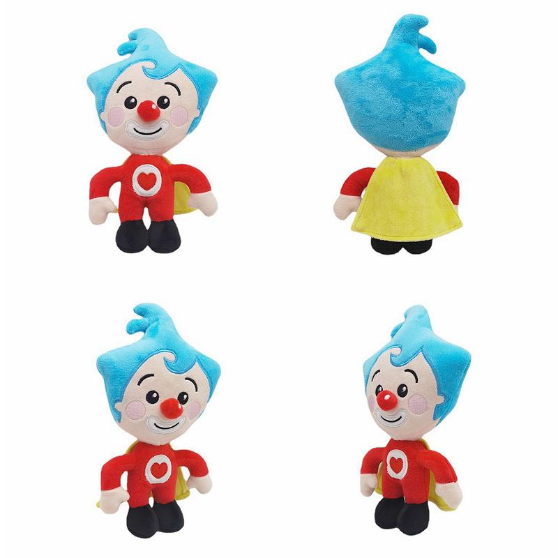 6Pcs Plim Plim Plush Dolls Cute Animal Plush Toys Set - Soft Stuffed Bear Cat Elephant Pig Bunny Clown Figures for Toddlers Kids Boys Girls, Kawaii Room Decor Aesthetic, Birthday Party Favor Supplies, Cuddly Hugging Pillows, TikTok Viral Plushie Gift Set