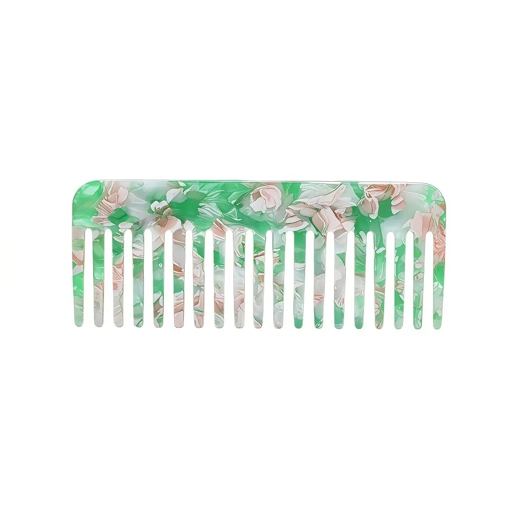 1pc Acetic Marion Comb with Acetic -Treated Teeth - Static & Gentle Hair Styling, Portable Elegant Hair Comb Suitable for Weddings, Parties, Daily Use - Hair Accessory