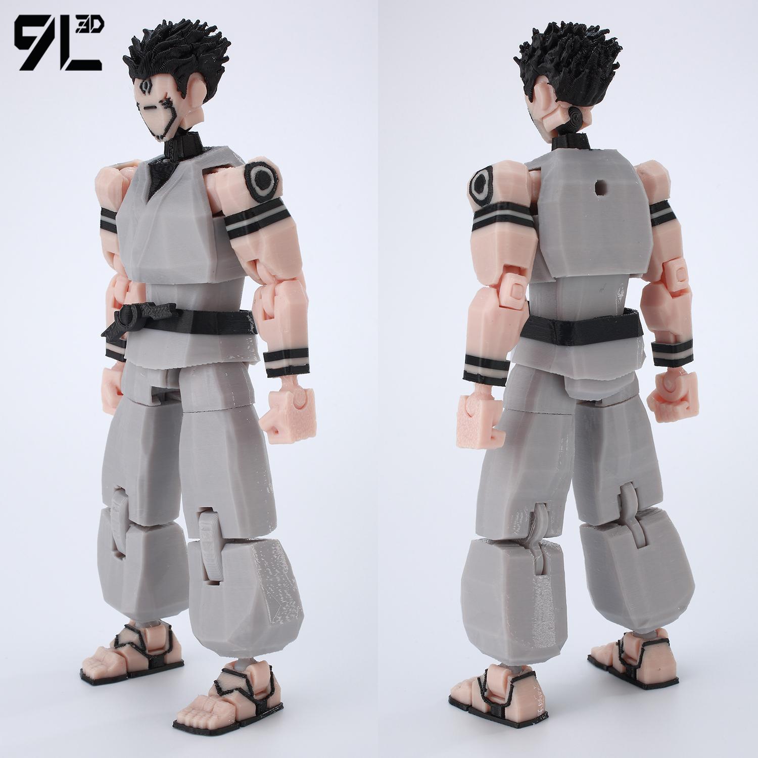 9L3D T13 Jujutsu Kaisen Itadori Figure LUCKY13 Training Ver. JJK Titan13 Multi-Jointed Movable Dummy13 Stress Relief Toys Gifts popular