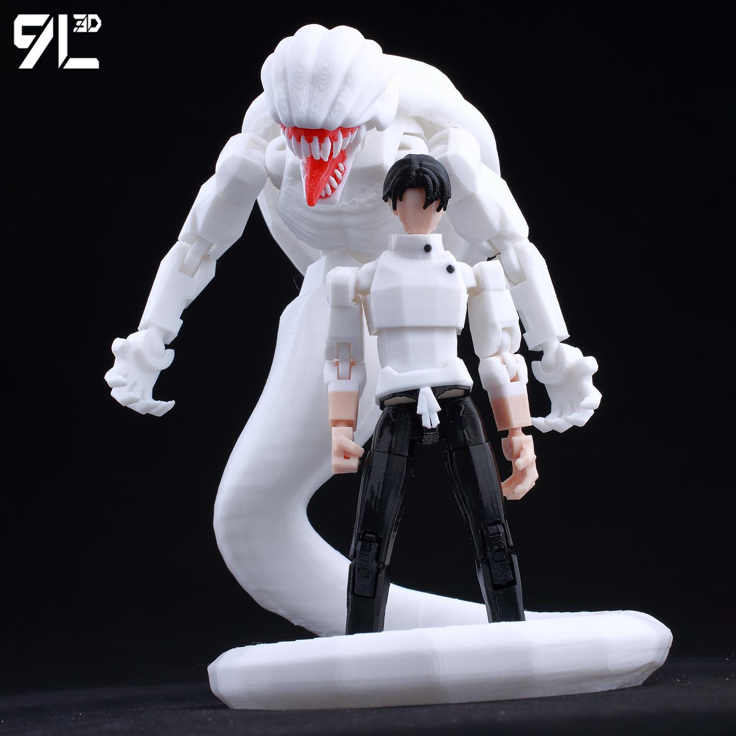 9L3D Titan13 Yuta Okkotsu & Rika Figure LUCKY13 Anime Action Model