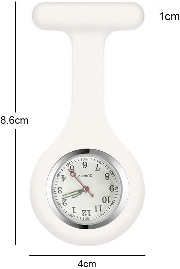Set of 3 Nurse Fob Watches,   Pocket Lapel Clip On Watches