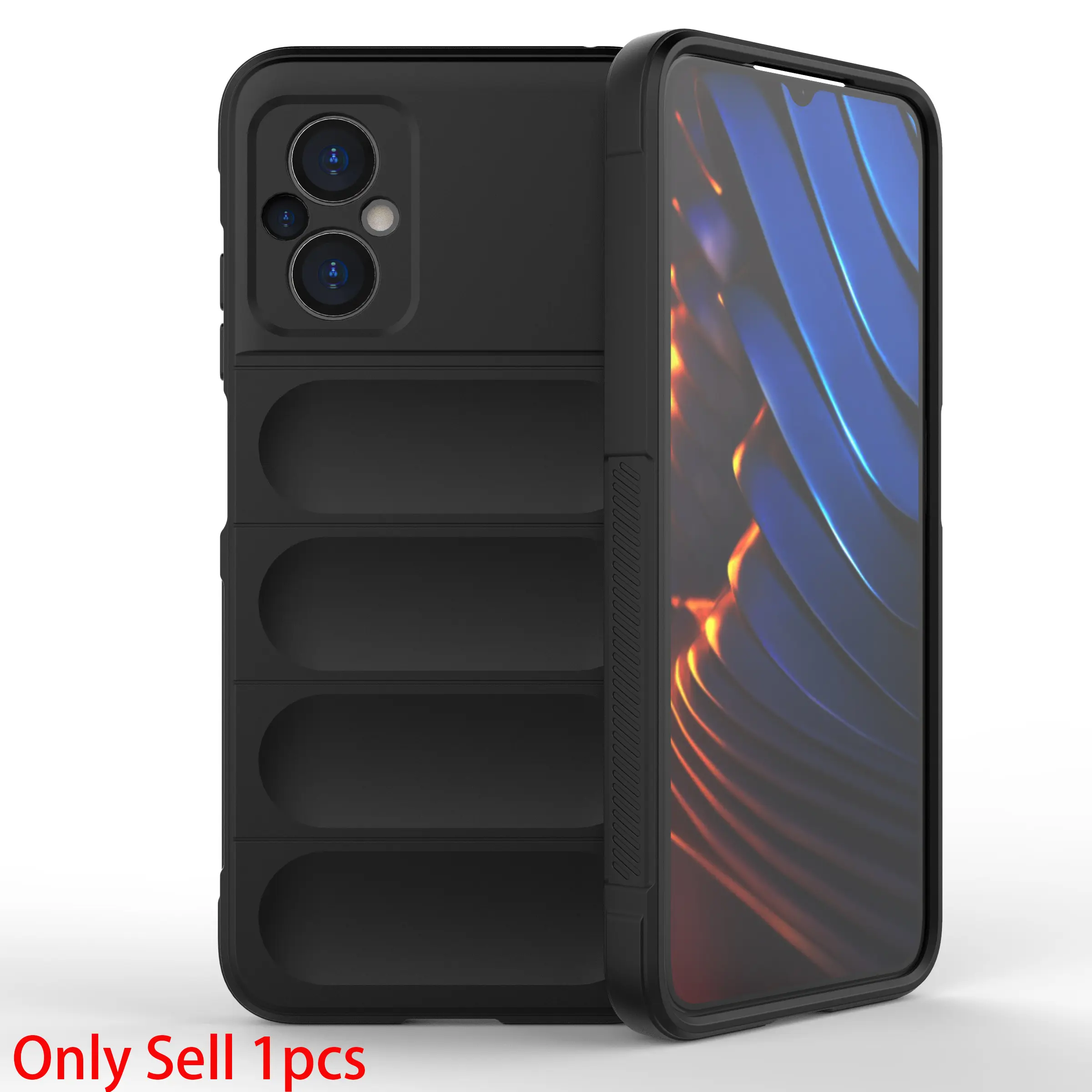 Case for Xiaomi 12 Lite/Poco M5/Poco M4/Redmi Note 11R High-Strength Anti-Drop, Wireless Charging Compatible, Simple Design for Xiaomi 12 Lite/Poco M5/Poco M4/Redmi Note 11R Phone Case