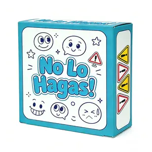 No-Word Party Card Game Challenge Cards, Interactive Multiplayer Game, Fun Icebreaker, Quick Response Challenge, Family Game Night, Portable Travel Set